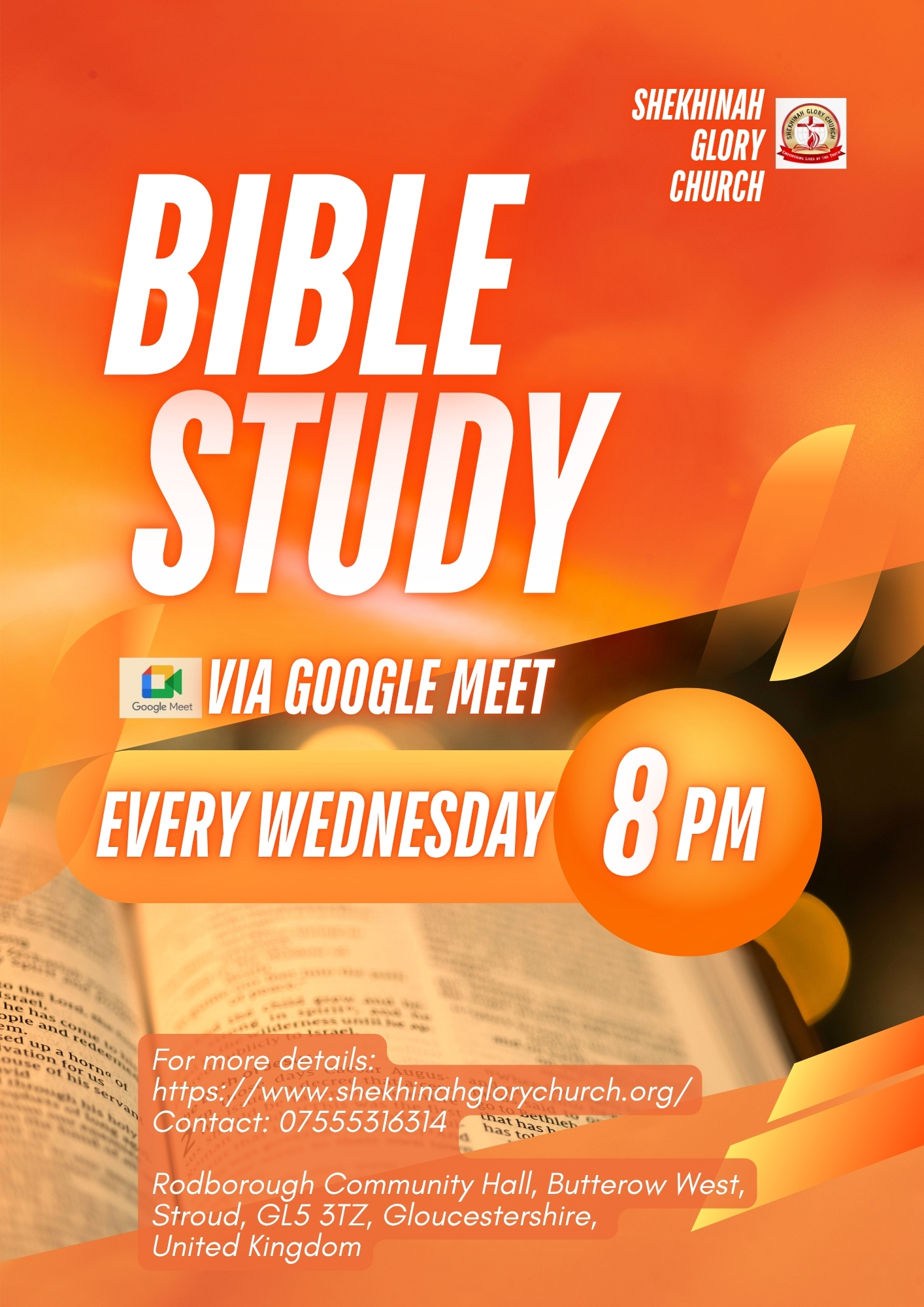 Mid week Online Prayer and Bible Study